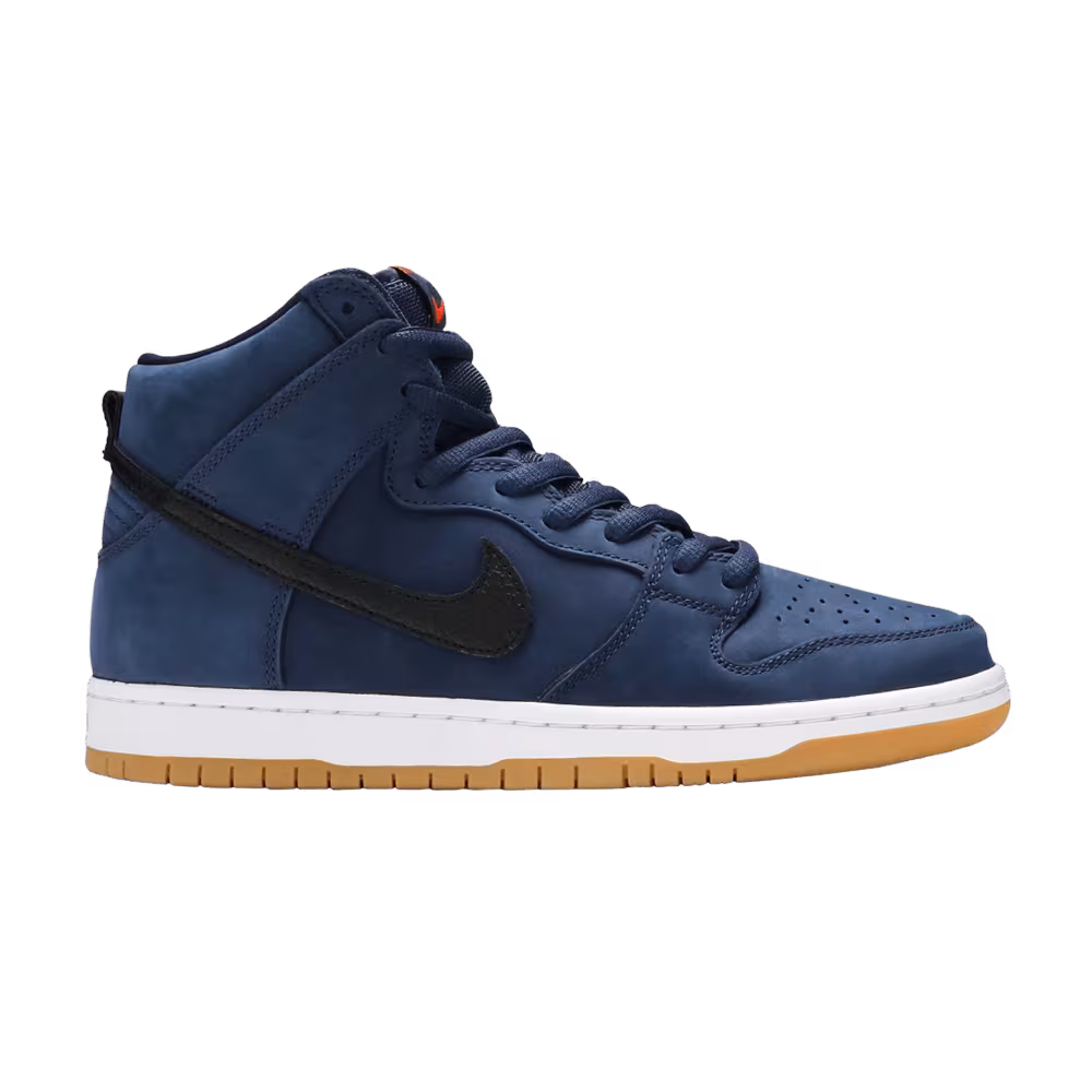 Nike Dunk High Pro ISO SB Orange Label - Midnight Navy
