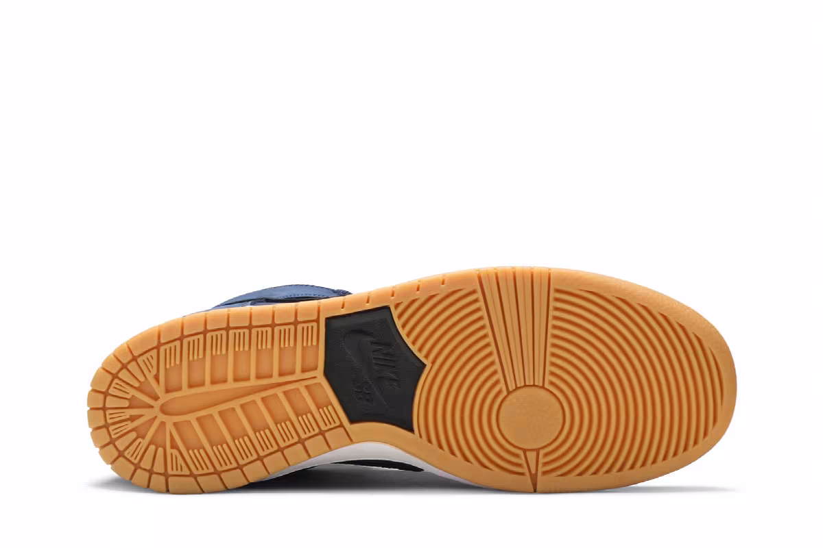 Nike Dunk High Pro ISO SB Orange Label - Midnight Navy, view 5