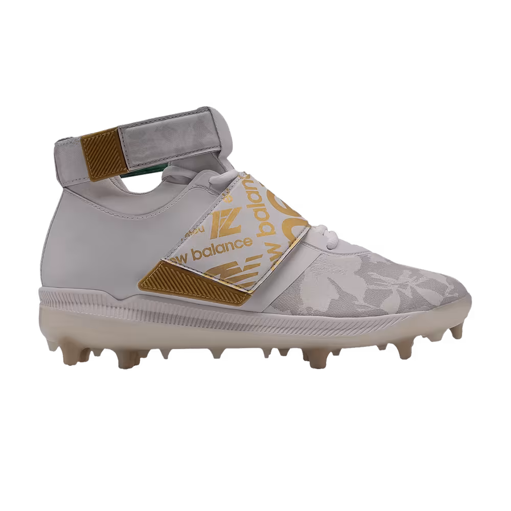New Balance Lindor 1 White Gold Floral