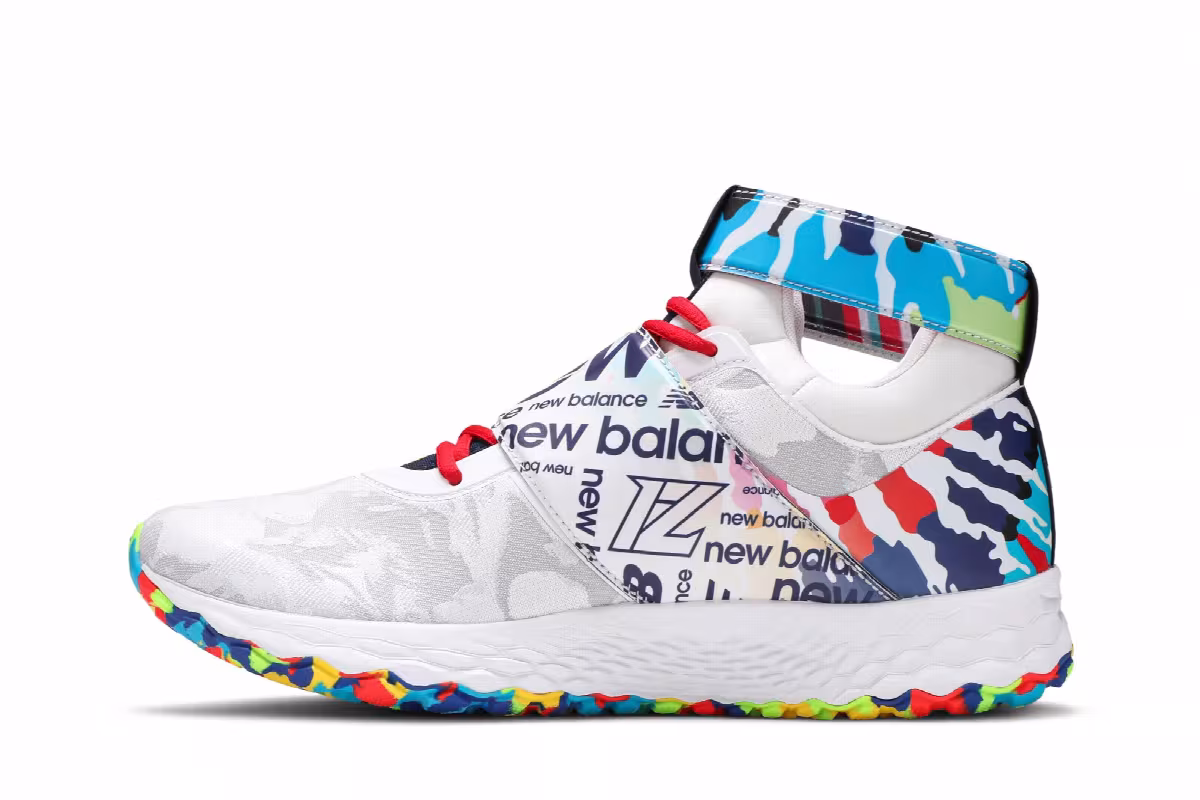 New Balance Lindor 1 TF Multi Floral, view 4