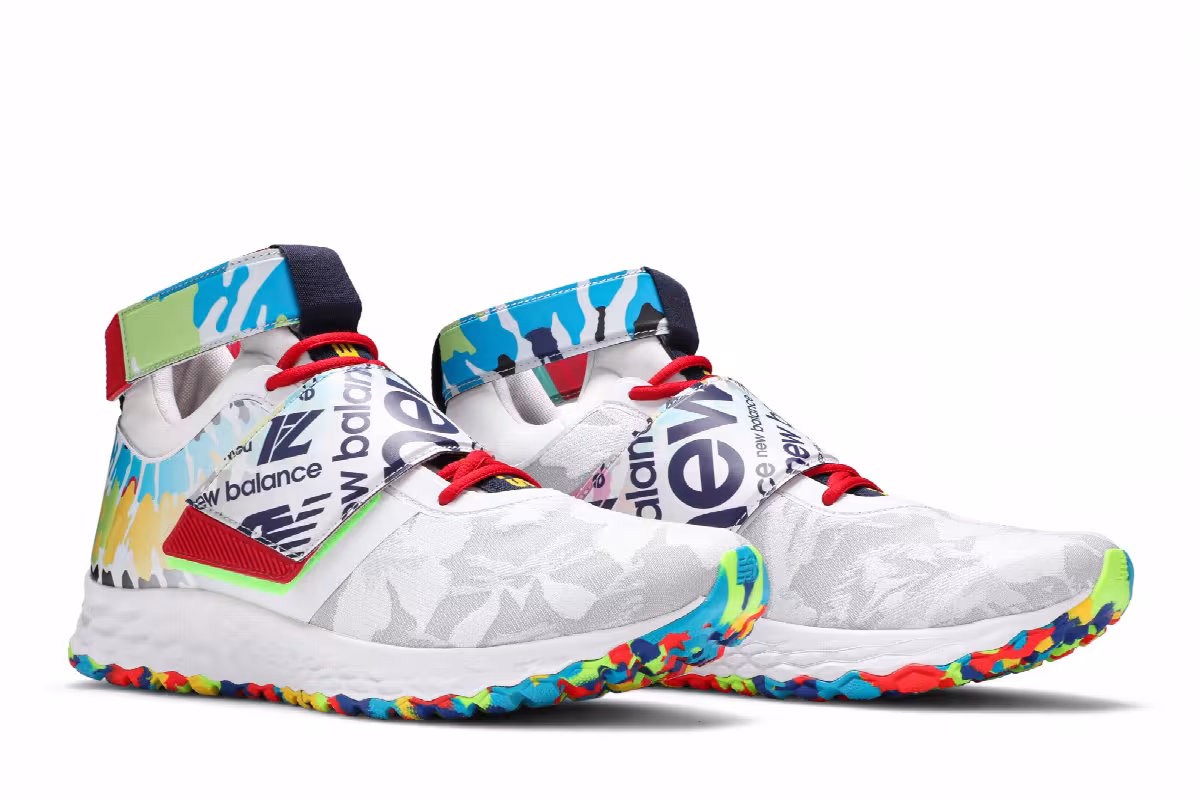 New Balance Lindor 1 TF Multi Floral, view 9