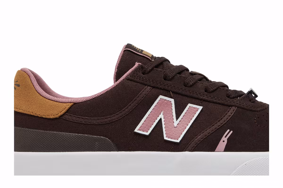 New Balance Numeric 272 Brown Pink, view 3