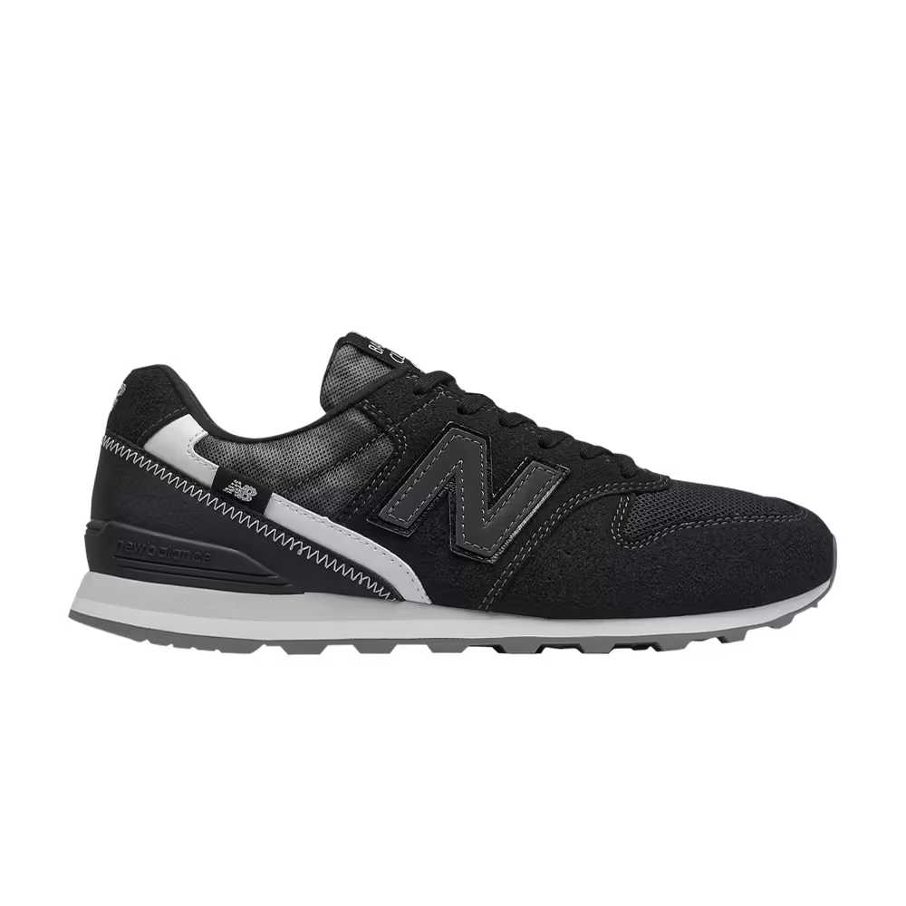 New Balance Women's 996v2 Wide Black White