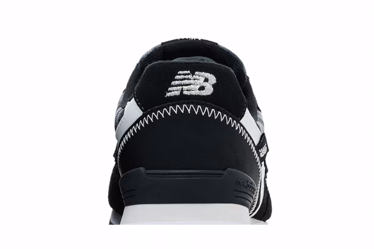 New Balance Women's 996v2 Black White, view 8