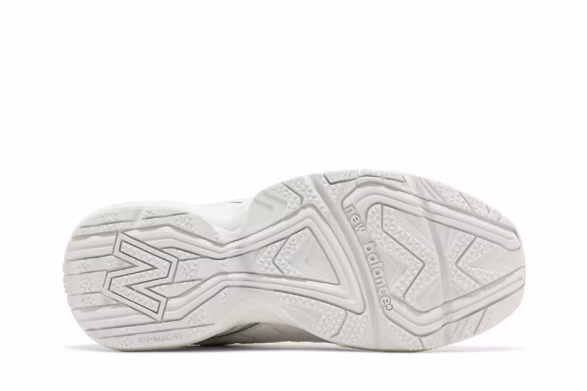 New Balance Women's 452 White Light Cliff Grey, view 5