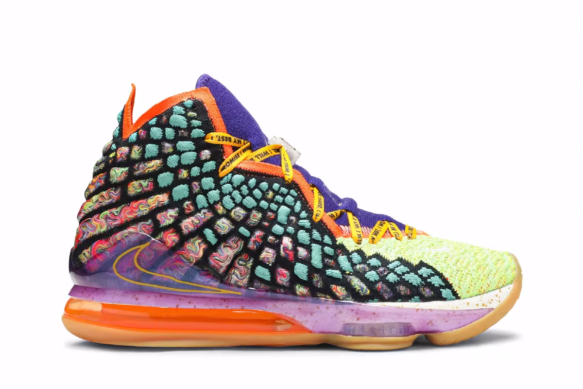 Nike LeBron 17 What The, view 2