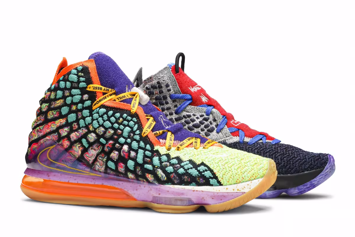 Nike LeBron 17 What The, view 9