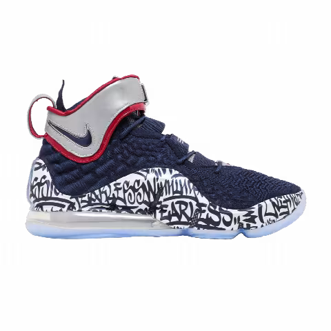 Nike LeBron 17 'LeBron 4 Cold Blue Graffiti'