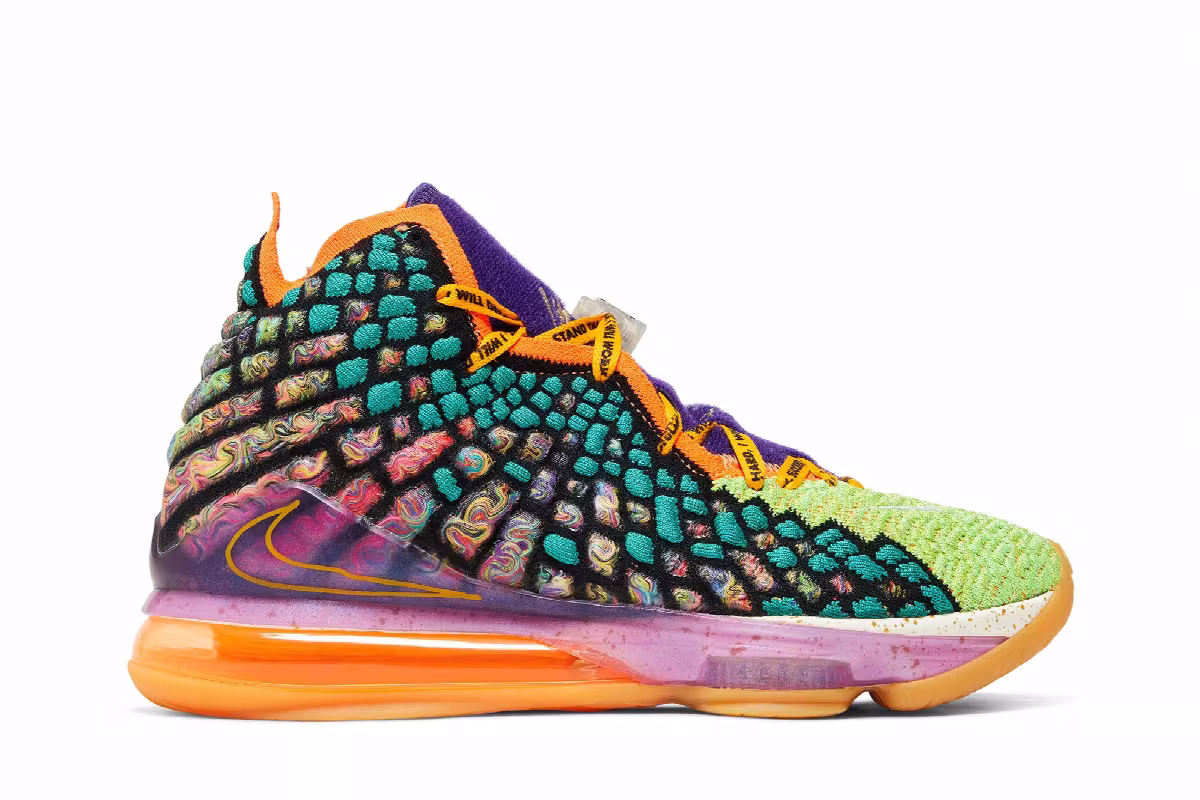 Nike LeBron 17 EP What The, view 2