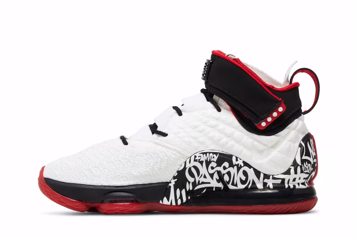 Nike LeBron 17 EP LeBron 4 Graffiti, view 4