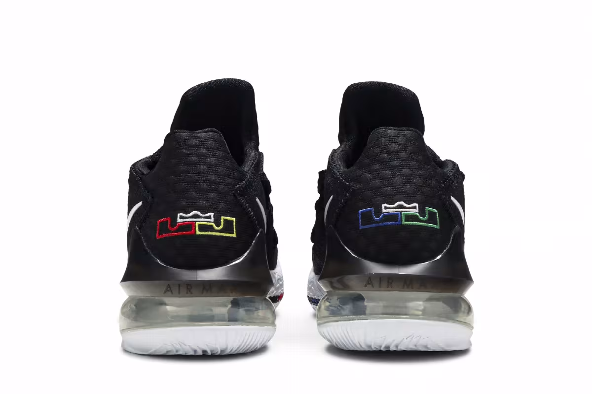 Nike LeBron 17 Low Multi-Color, view 7