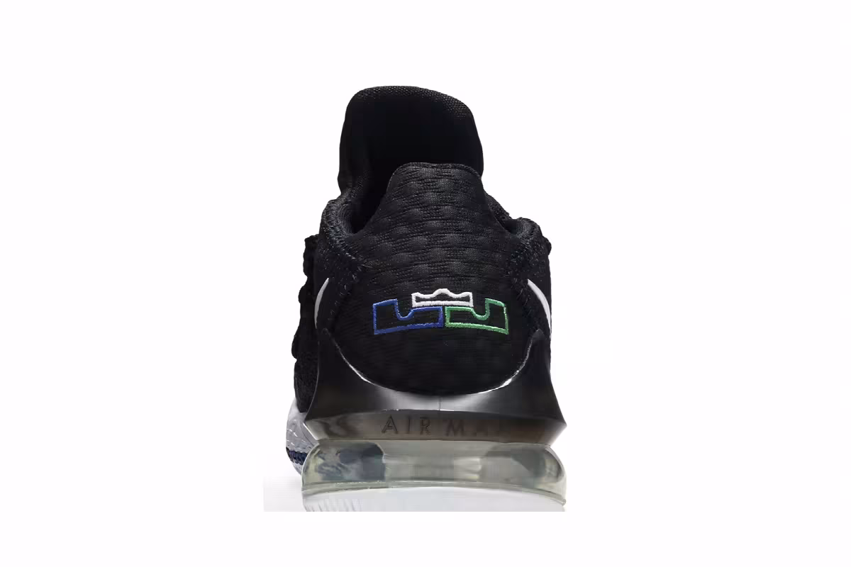 Nike LeBron 17 Low Multi-Color, view 8