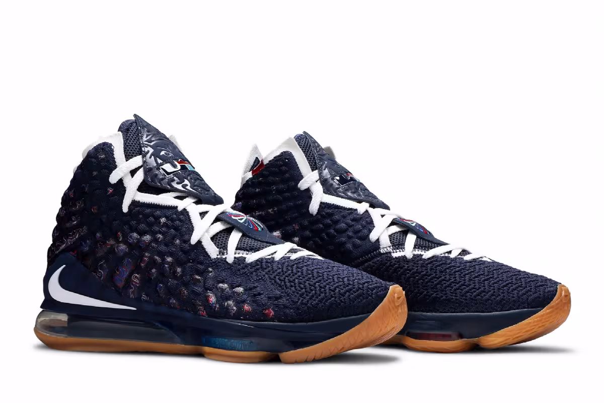 Nike LeBron 17 UConn, view 9