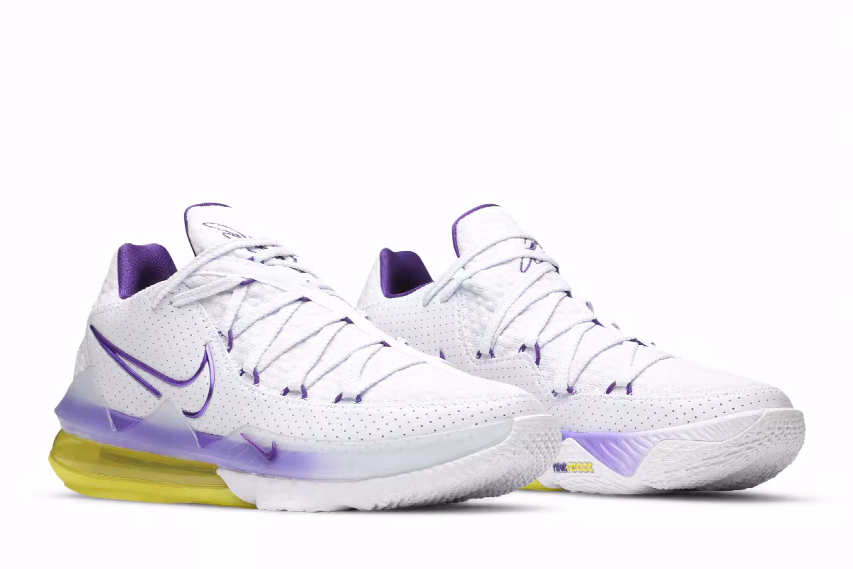 Nike LeBron 17 Low Lakers, view 9