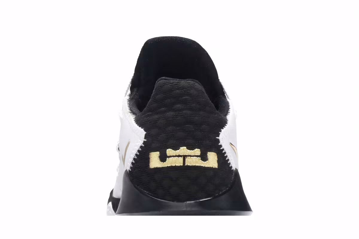 Nike LeBron 17 Low Metallic Gold, view 8