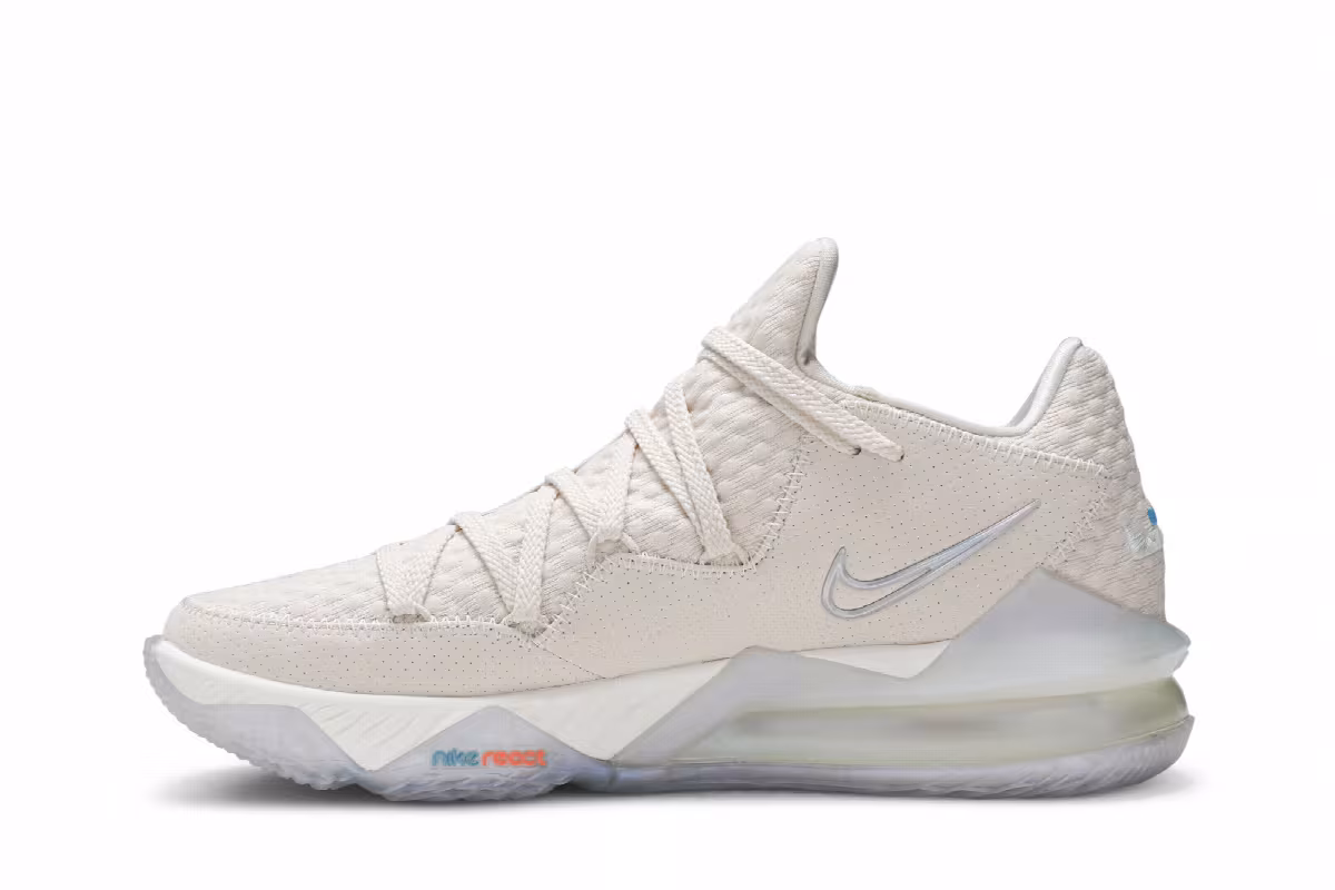 Nike LeBron 17 Low Light Cream, view 4