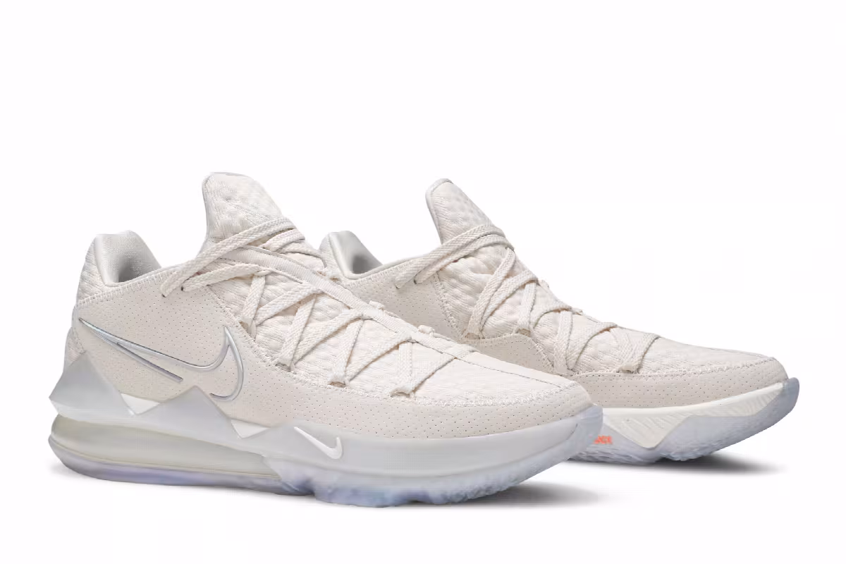 Nike LeBron 17 Low Light Cream, view 9