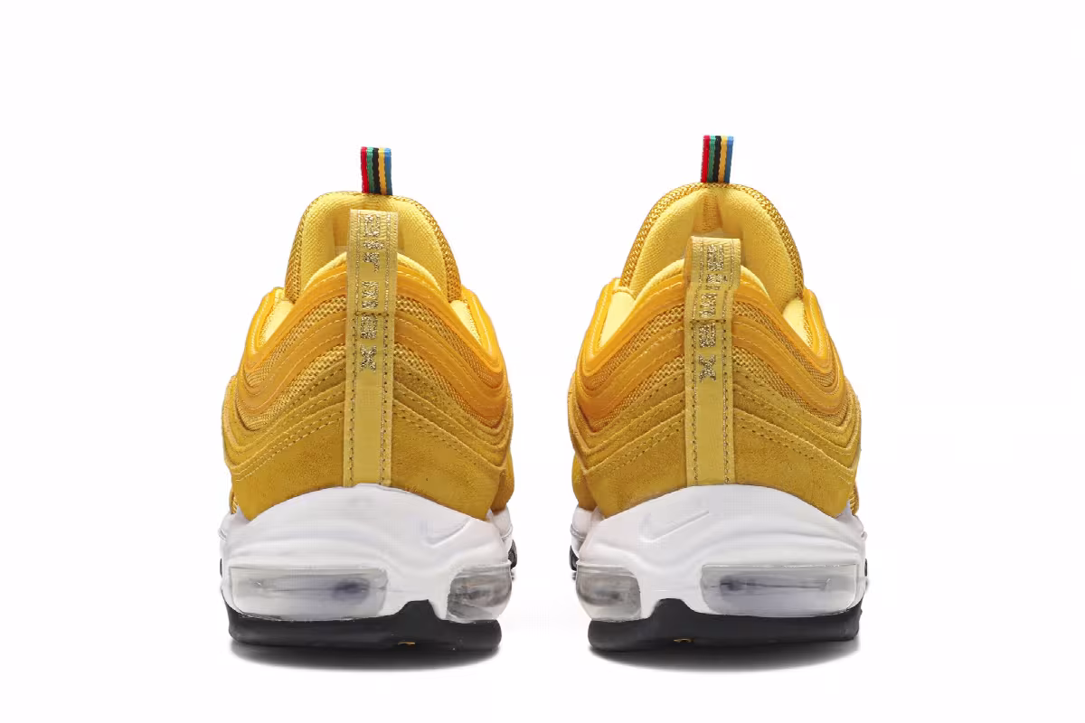 Nike Air Max 97 QS Olympic Rings - Yellow, view 7