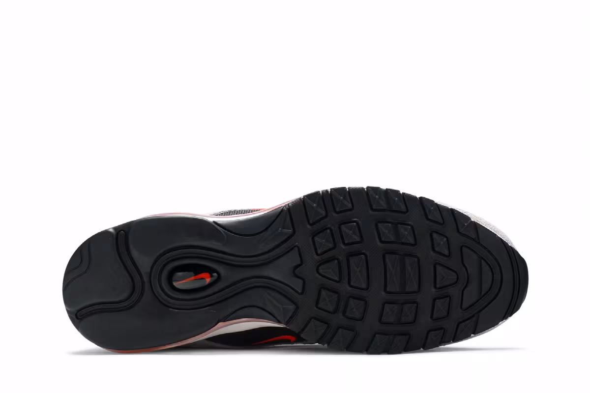 Nike Air Max 97 Wolf Grey Radiant Red, view 5