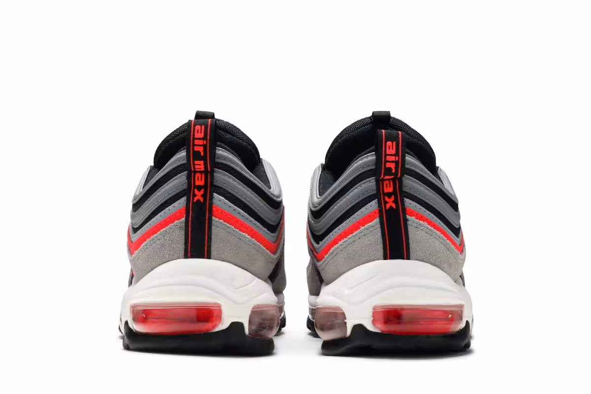 Nike Air Max 97 Wolf Grey Radiant Red, view 7