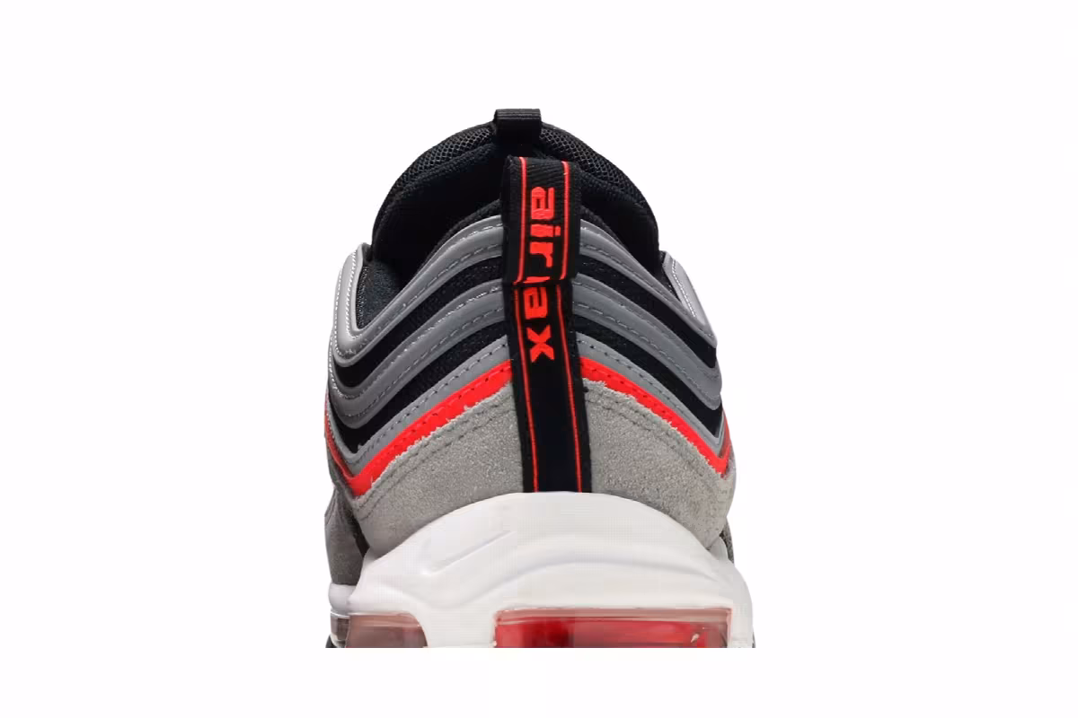 Nike Air Max 97 Wolf Grey Radiant Red, view 8