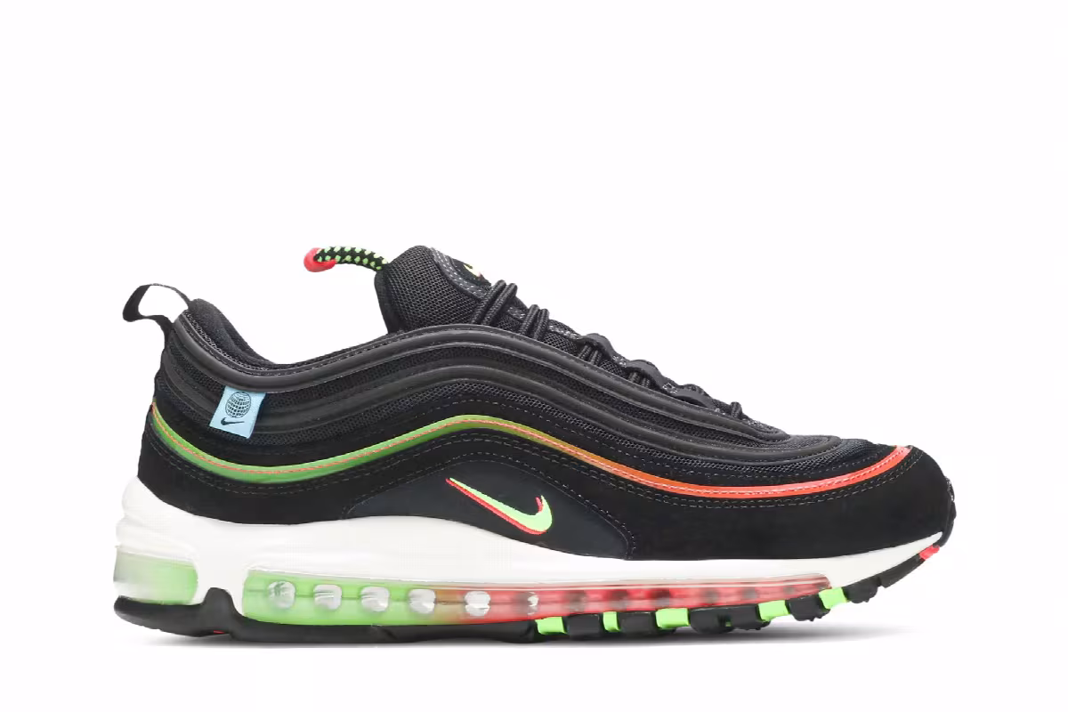 Nike Air Max 97 Worldwide Pack - Black, view 2