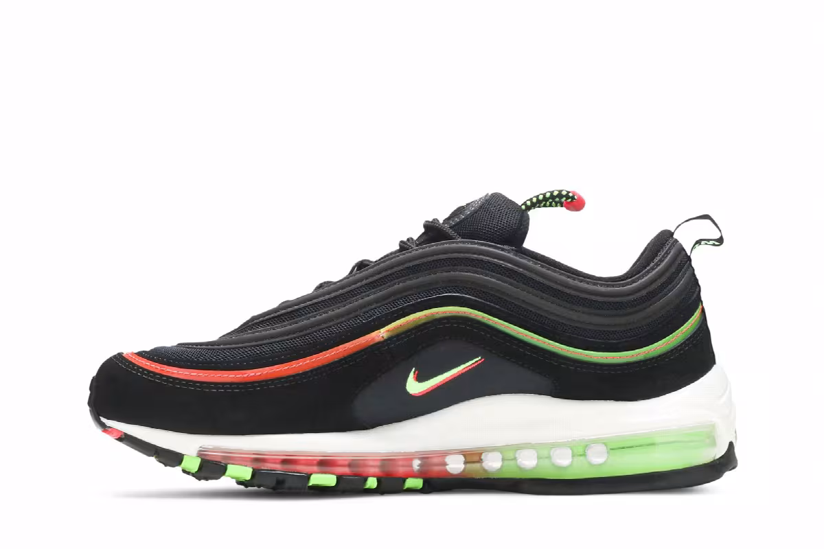 Nike Air Max 97 Worldwide Pack - Black, view 4