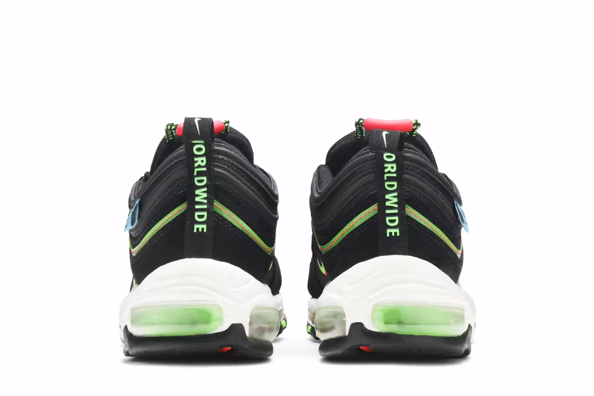 Nike Air Max 97 Worldwide Pack - Black, view 7