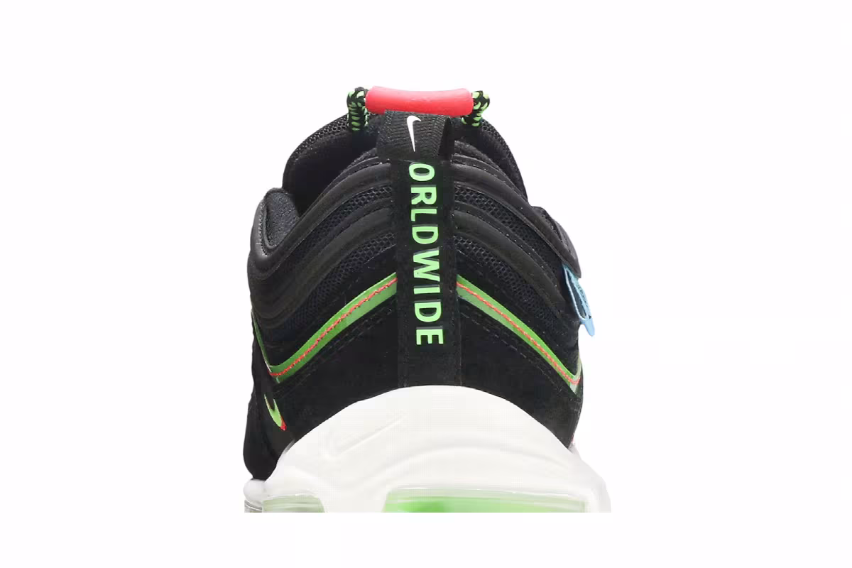 Nike Air Max 97 Worldwide Pack - Black, view 8