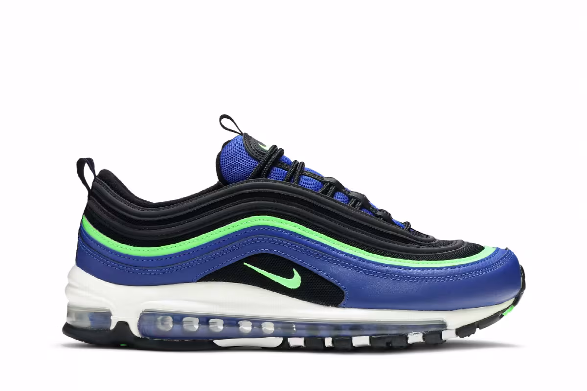 Nike Air Max 97 Royal Blue Neon, view 2