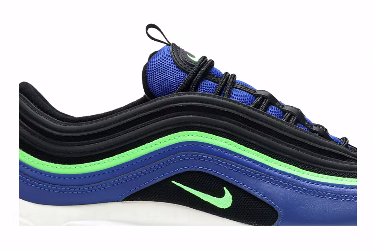 Nike Air Max 97 Royal Blue Neon, view 3
