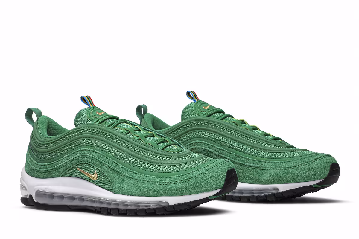 Nike Air Max 97 QS Olympic Rings - Green, view 9