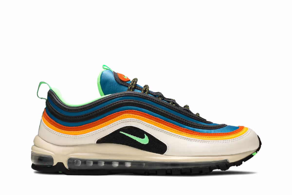 Nike Air Max 97 Green Abyss Illusion Green, view 2