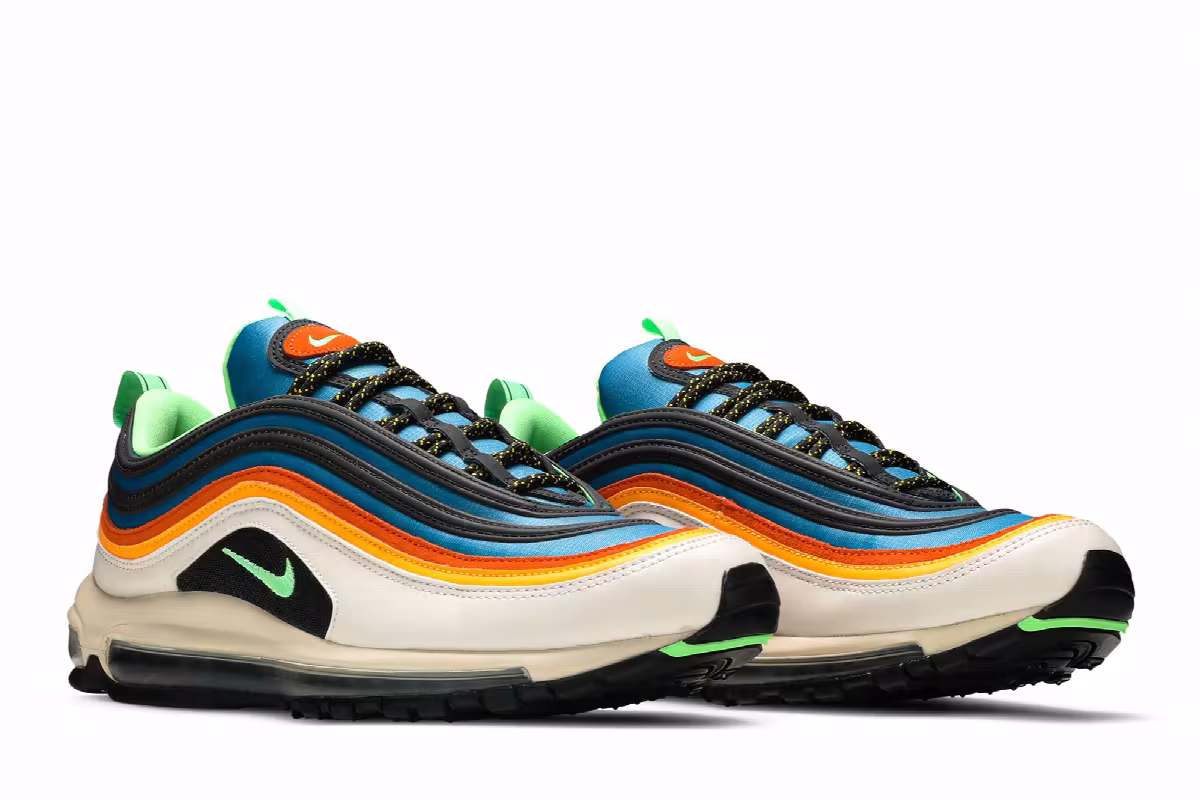 Nike Air Max 97 Green Abyss Illusion Green, view 9