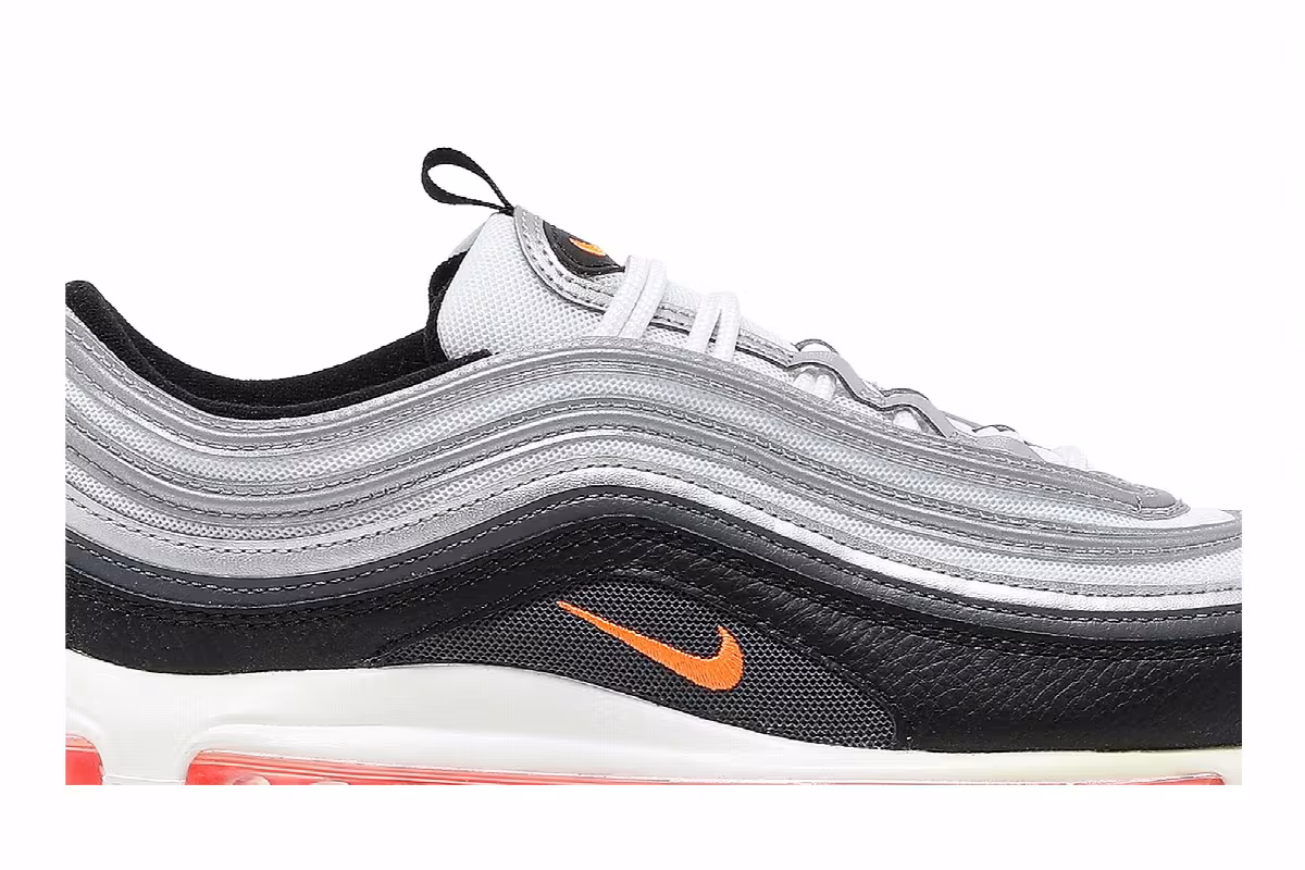 Nike Air Max 97 Black Orange, view 3