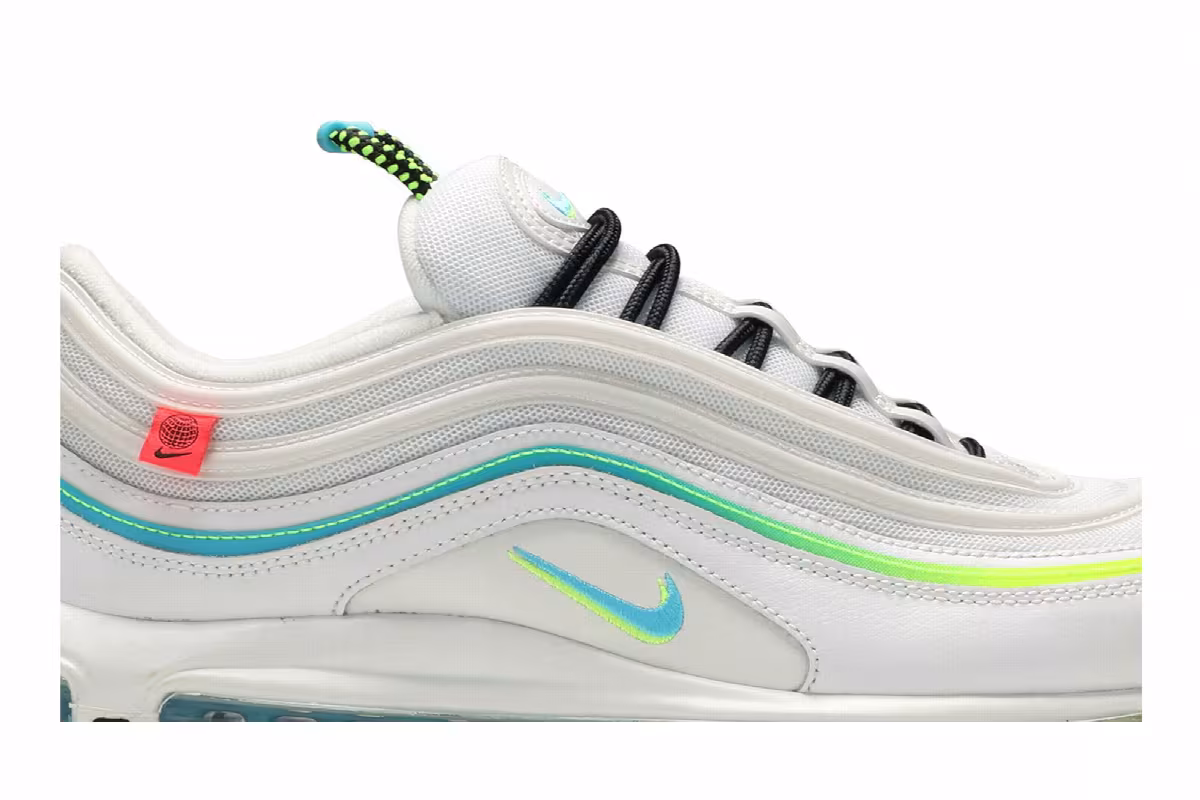 Nike Air Max 97 Worldwide Pack - White, view 3