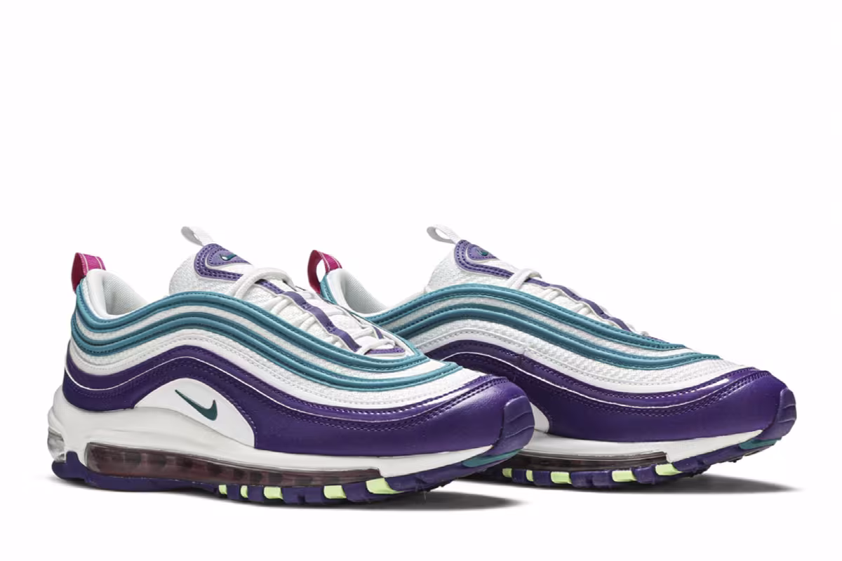 Nike Women's Air Max 97 Hornets, view 9