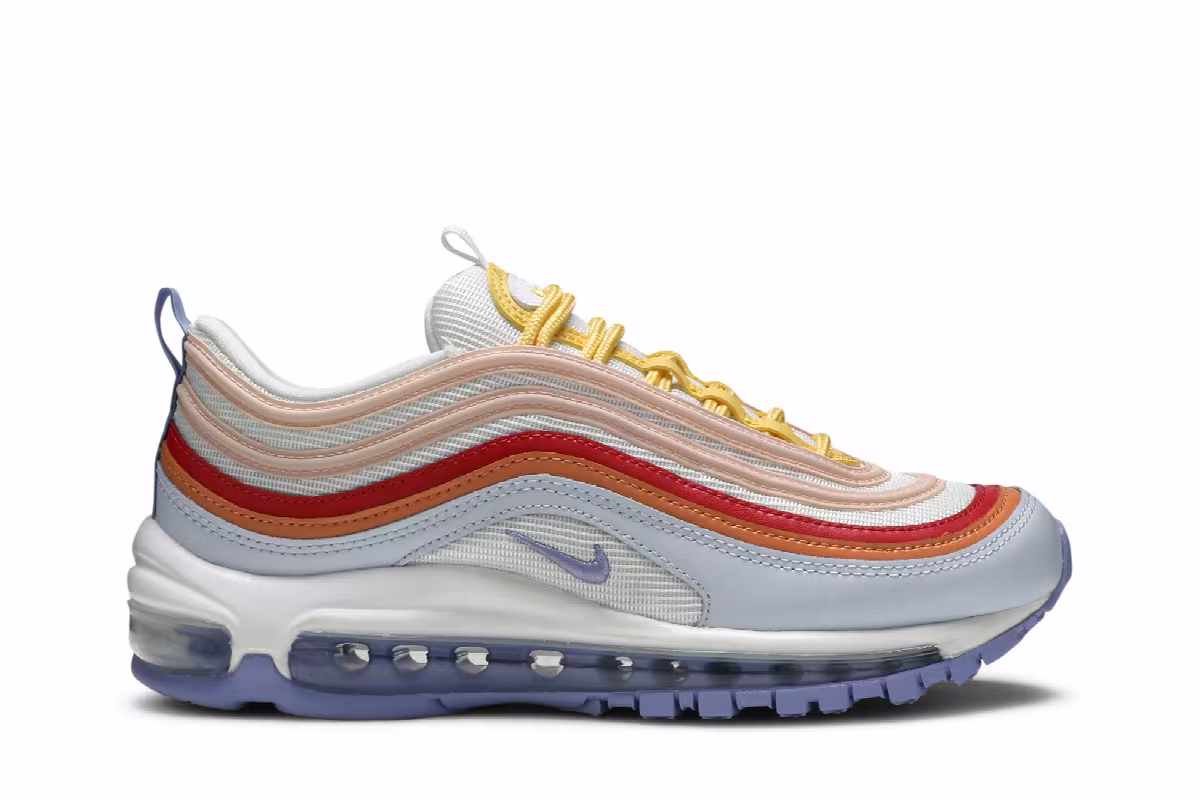 Nike Women's Air Max 97 Grey Light Thistle, view 2