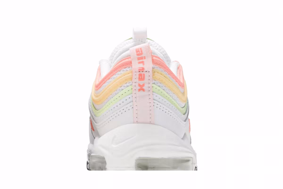 Nike Women's Air Max 97 Essential White Melon Mint Volt, view 8