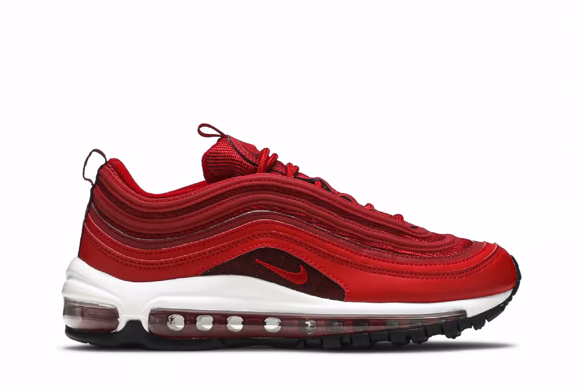Nike Women's Air Max 97 University Red, view 2