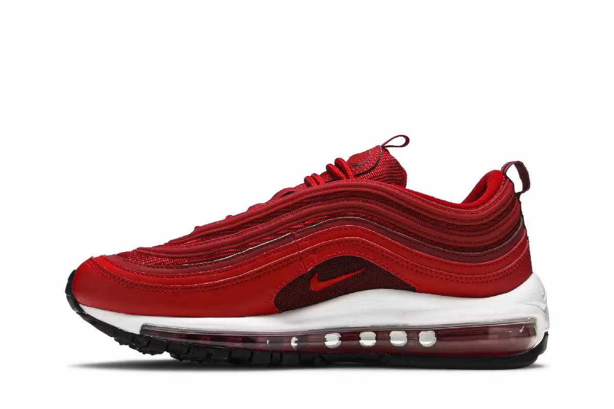 Nike Women's Air Max 97 University Red, view 4