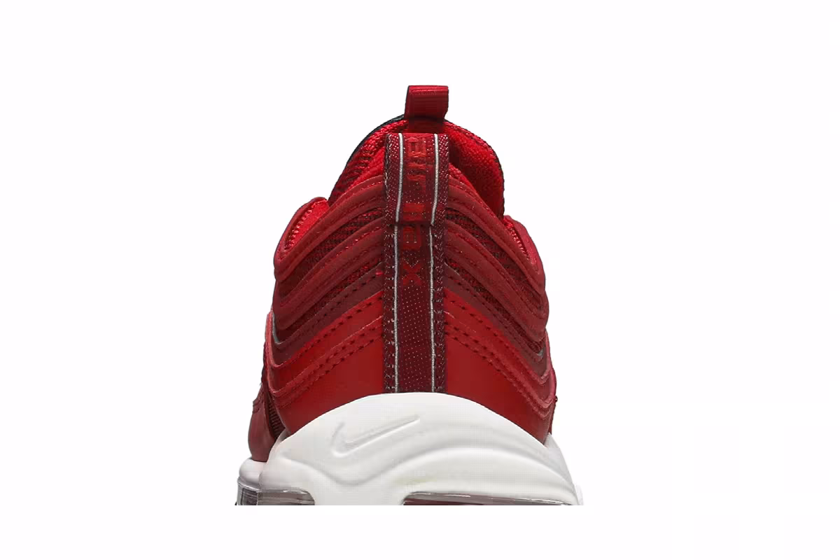 Nike Women's Air Max 97 University Red, view 8