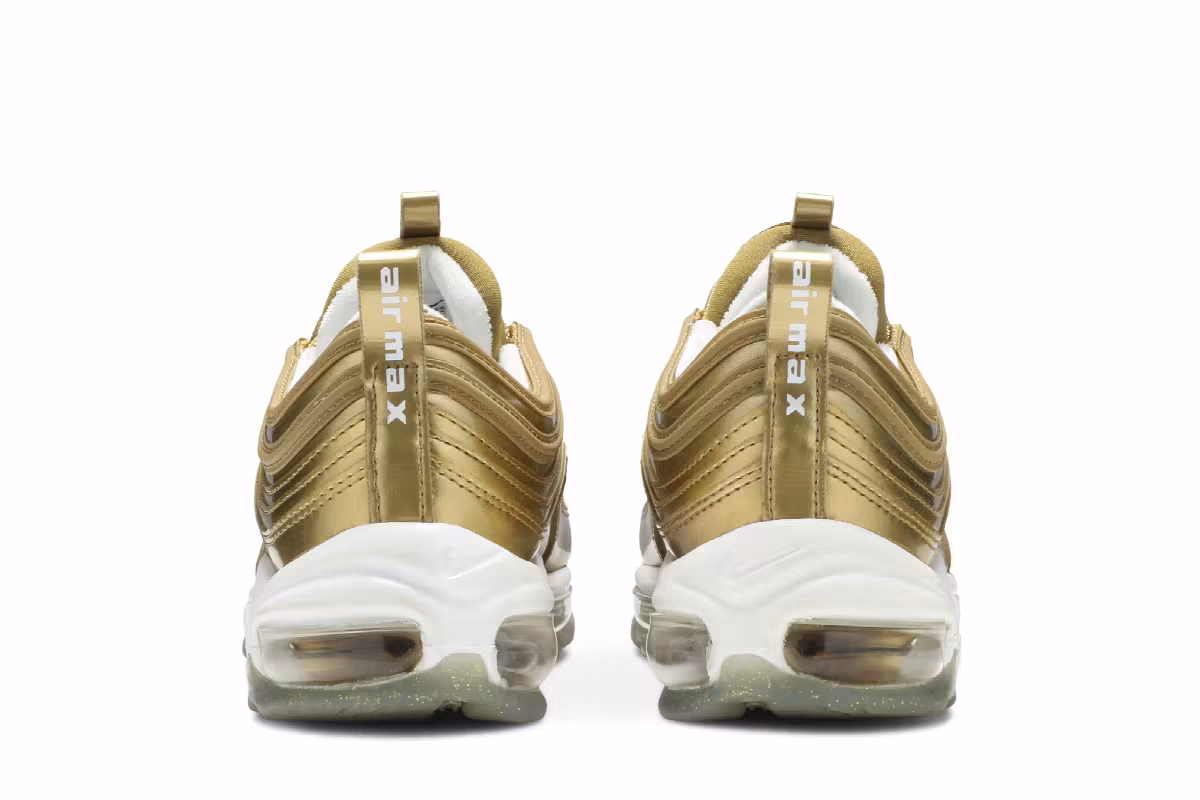 Nike Women's Air Max 97 LX Metallic Gold, view 7