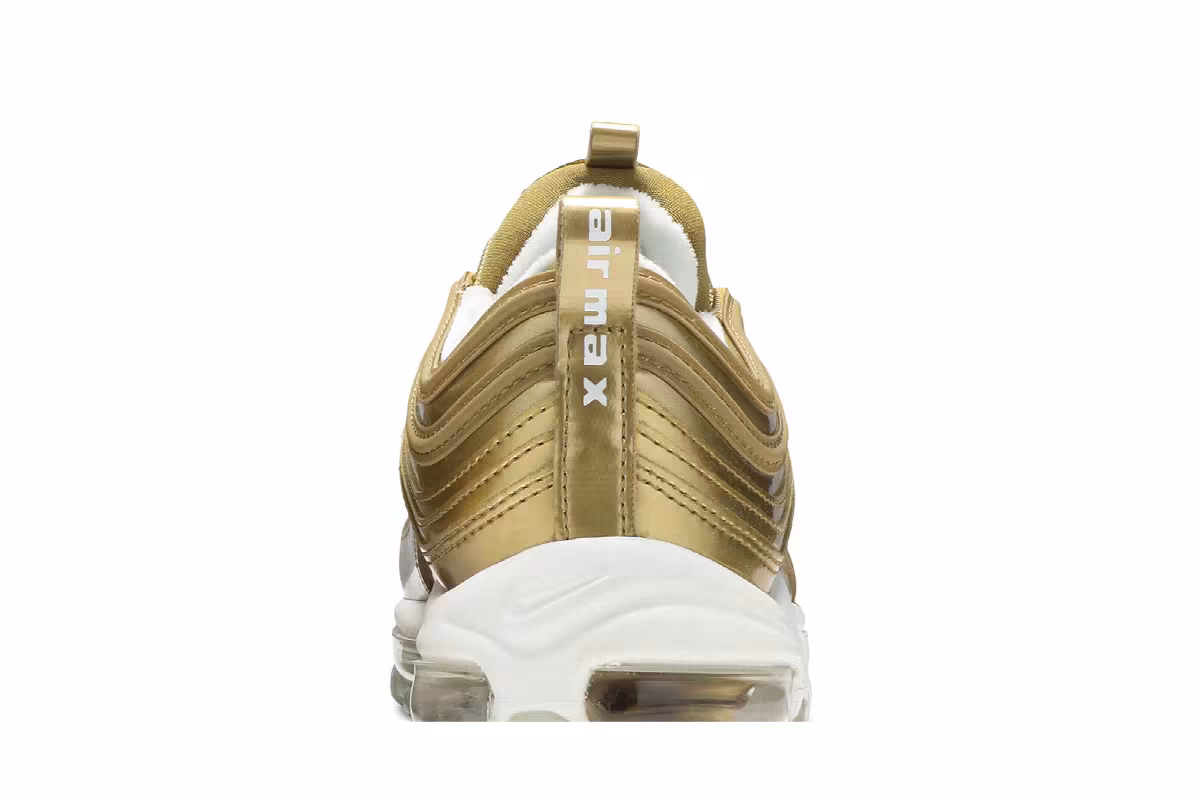 Nike Women's Air Max 97 LX Metallic Gold, view 8