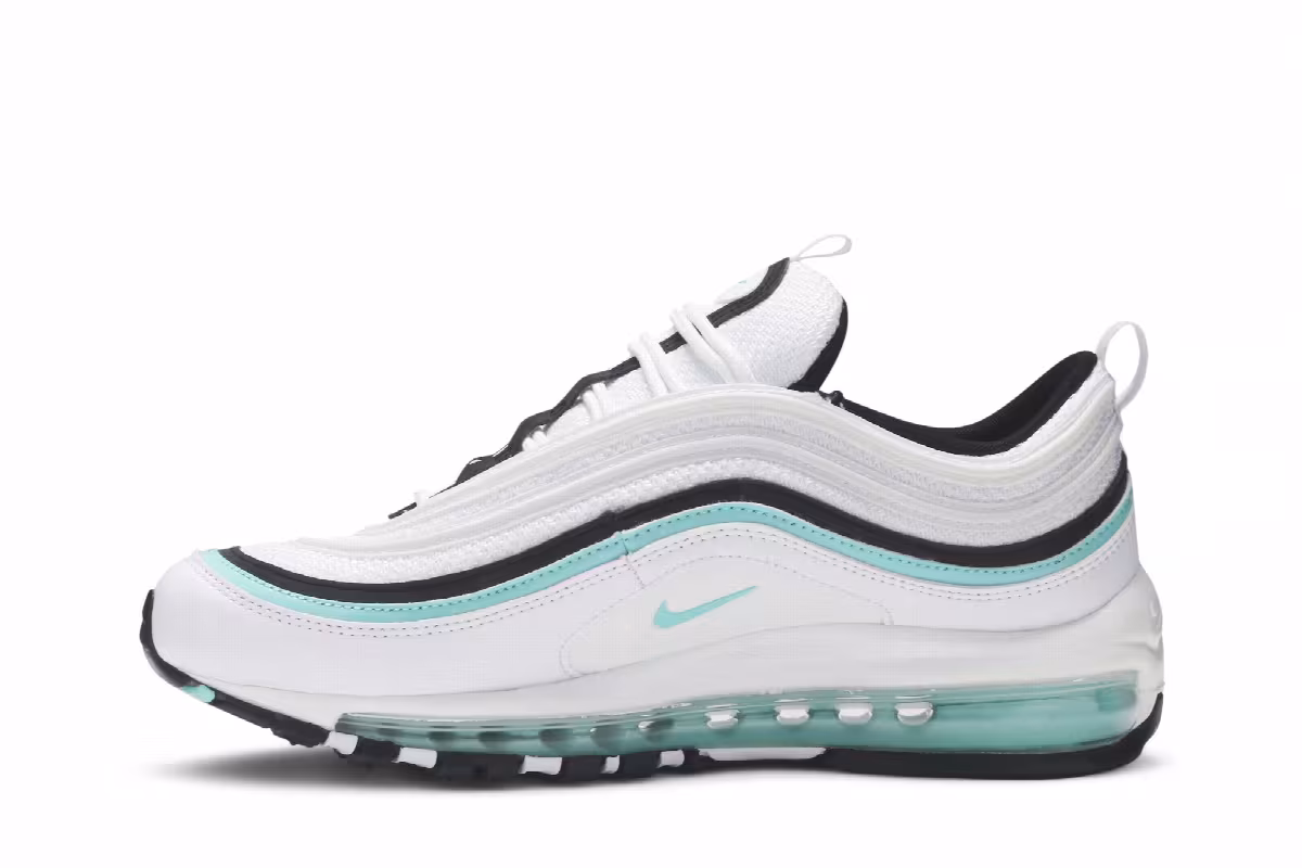Nike Women's Air Max 97 White Aurora, view 4