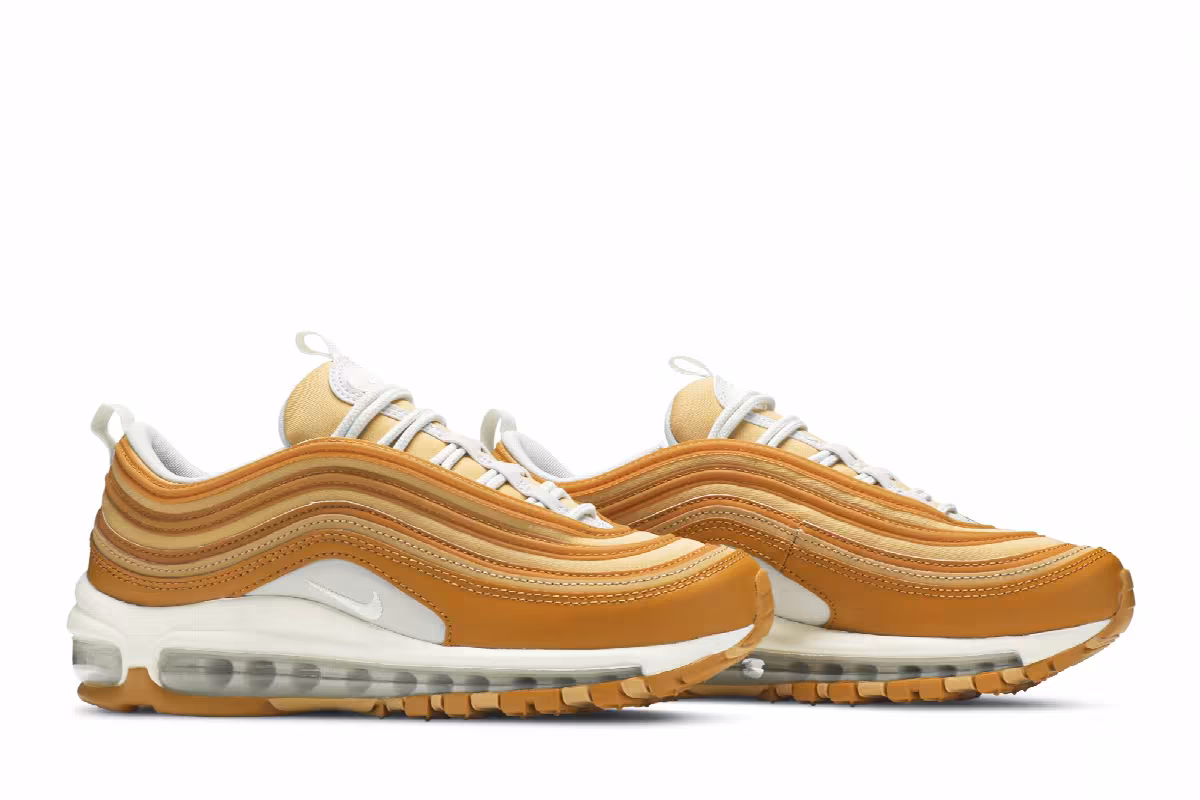 Nike Women's Air Max 97 Wheat Gum, view 9