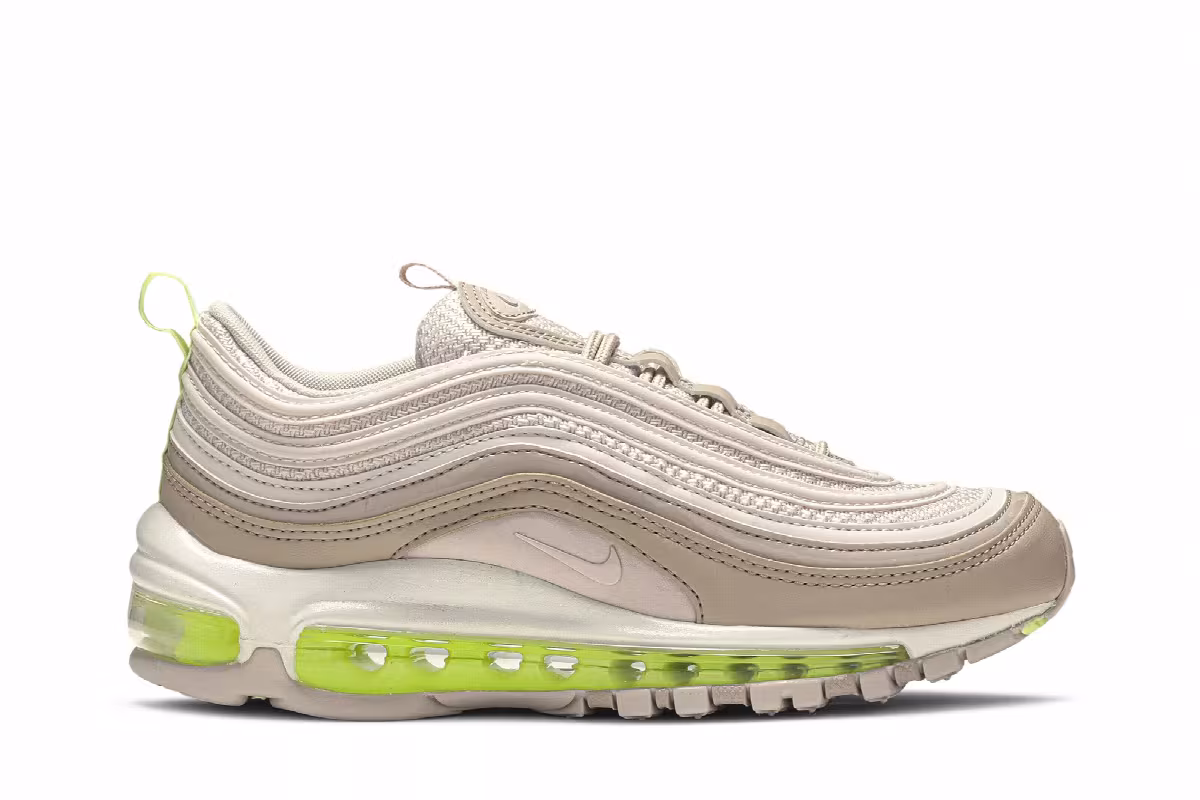 Nike Women's Air Max 97 Barely Rose Volt, view 2