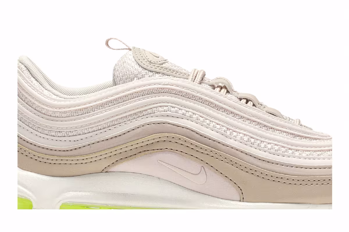 Nike Women's Air Max 97 Barely Rose Volt, view 3