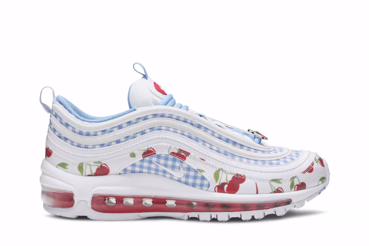 Nike Air Max 97 GS SE Cherry Picnic, view 2