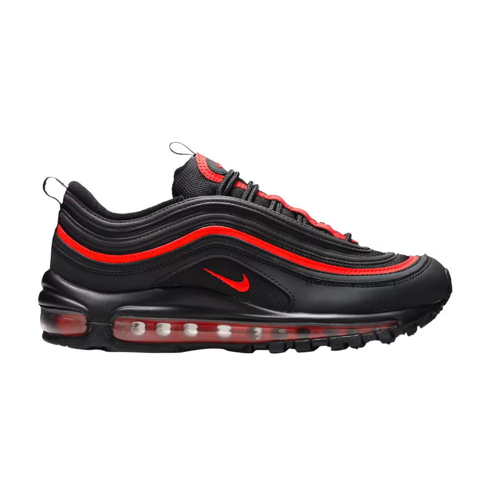 Nike Air Max 97 GS Black Chile Red